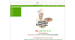 Desktop Screenshot of pizzagourmet.ch