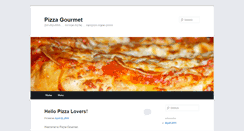Desktop Screenshot of pizzagourmet.biz