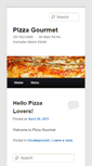Mobile Screenshot of pizzagourmet.biz